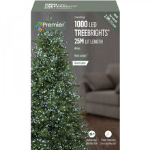 Load image into Gallery viewer, 1000 Premier LED TreeBrights Christmas Tree Lights - White (C27)
