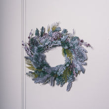 Load image into Gallery viewer, Mixed Cedar/Pine/Cone Wreath
