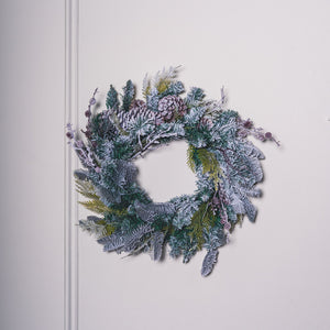 Mixed Cedar/Pine/Cone Wreath