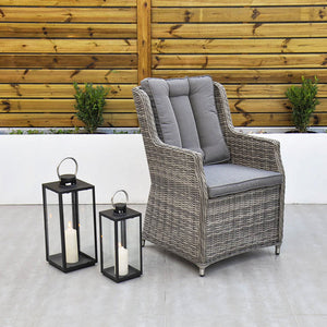 Yale Dining Chair & Dark (Dark Grey)