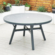 Load image into Gallery viewer, Panama - 6 Seater Set with 135cm Round Table (Dark Grey)

