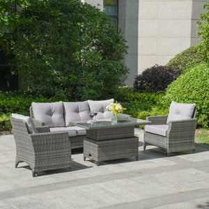 Sassari 3-Seater Sofa Set